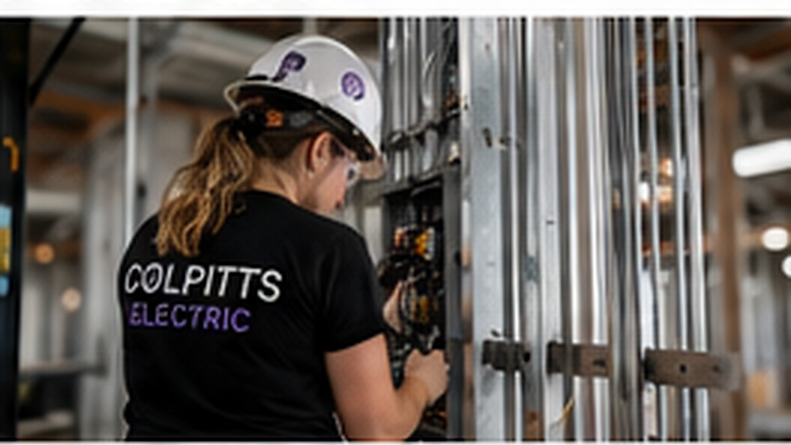 Melissa Colpitts, Master Electrician and owner of Colpitts Electric